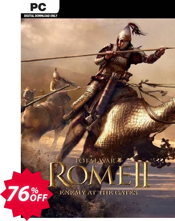 Total War Rome II: Enemy At the Gates Edition PC Coupon code 76% discount 