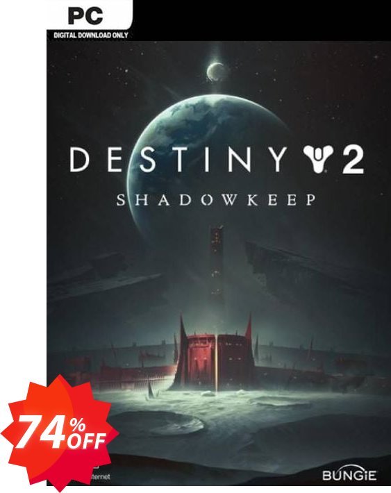 Destiny 2: Shadowkeep PC, EU  Coupon code 74% discount 