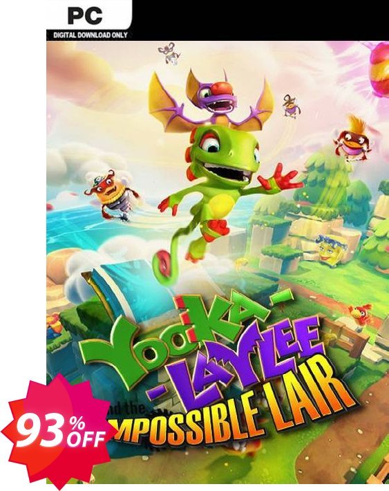 Yooka-Laylee and the Impossible Lair PC Coupon code 93% discount 