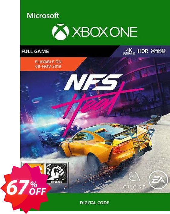 Need for Speed: Heat Xbox One, US  Coupon code 67% discount 