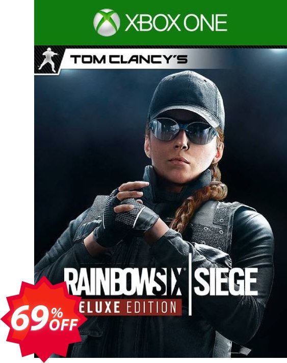 Tom Clancy's Rainbow Six Siege Deluxe Edition Xbox One UK Coupon code 69% discount 