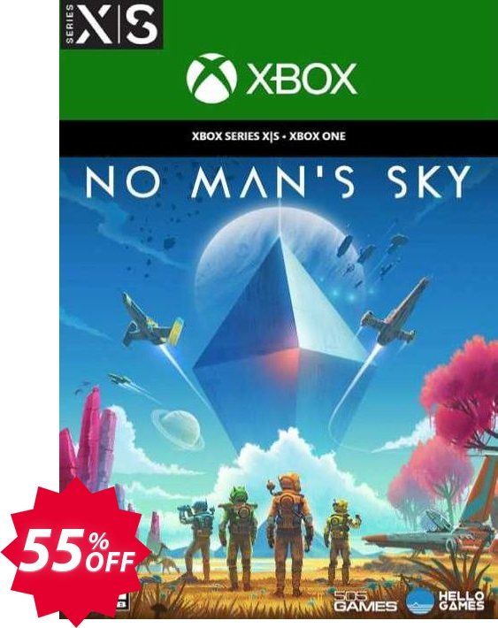 No Man's Sky Xbox One, UK  Coupon code 55% discount 