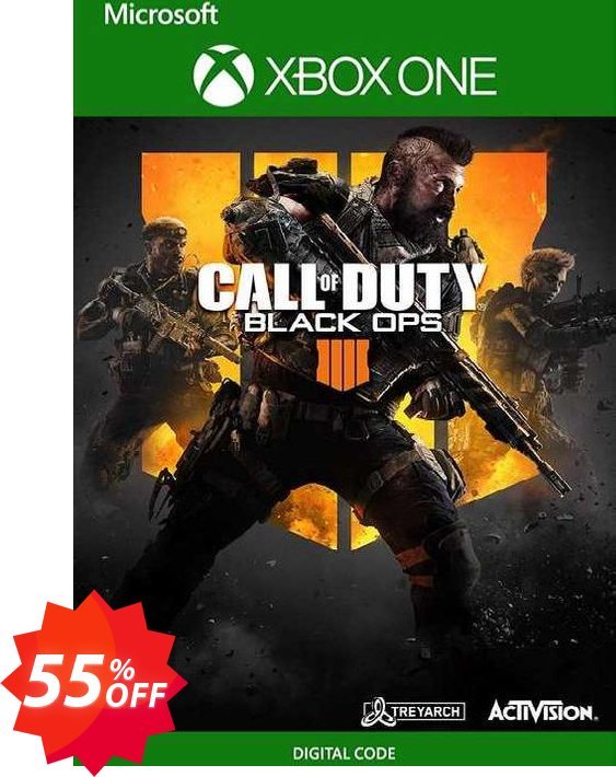 Call of Duty: Black Ops 4 Xbox One, UK  Coupon code 55% discount 