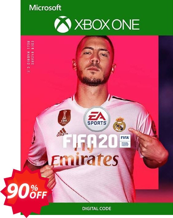 FIFA 20 Xbox One, UK  Coupon code 90% discount 