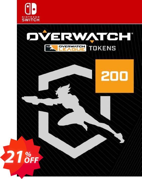 Overwatch League - 200 League Tokens Switch, EU  Coupon code 21% discount 
