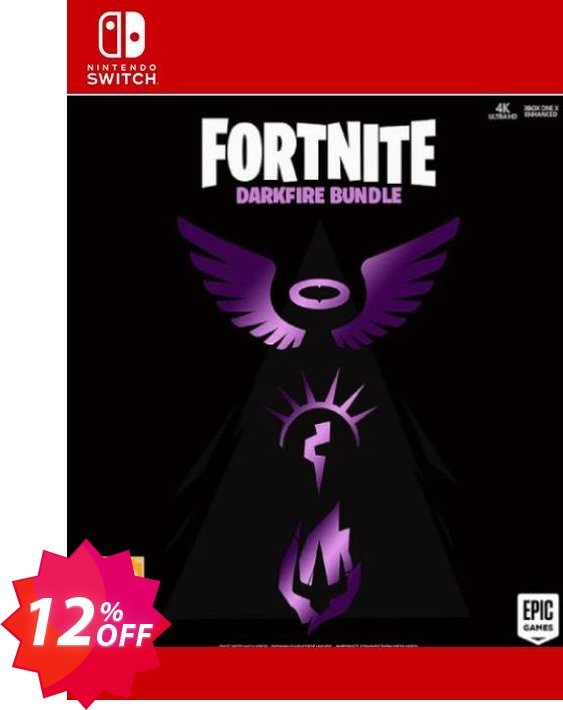 Fortnite Darkfire Bundle Switch, US  Coupon code 12% discount 