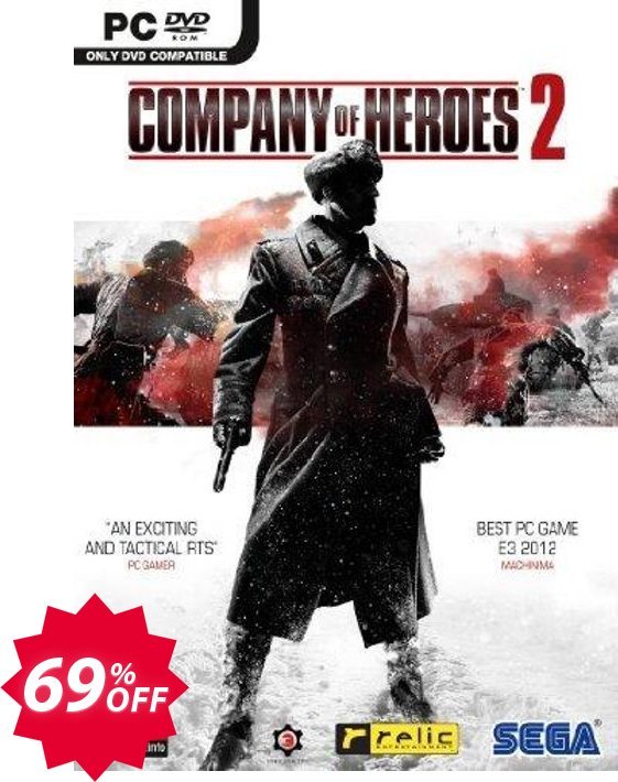 Company of Heroes 2, PC  Coupon code 69% discount 