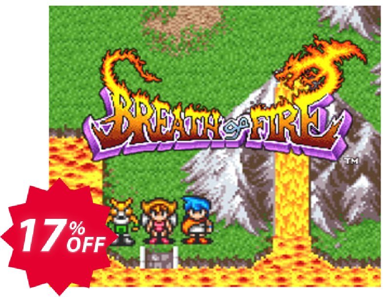 Breath of Fire 3DS - Game Code, ENG  Coupon code 17% discount 