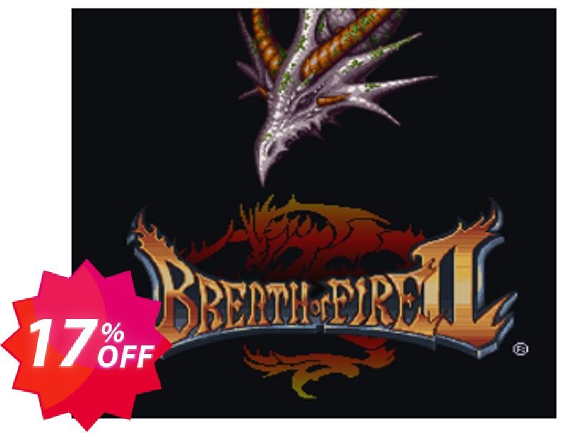 Breath of Fire II 2 3DS - Game Code, ENG  Coupon code 17% discount 