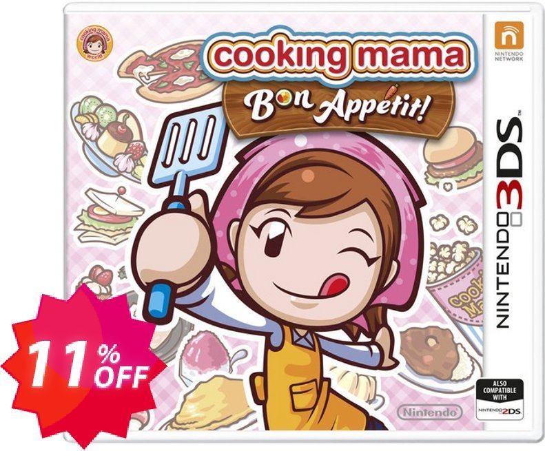 Cooking Mama 5: Bon Appétit! 3DS - Game Code Coupon code 11% discount 