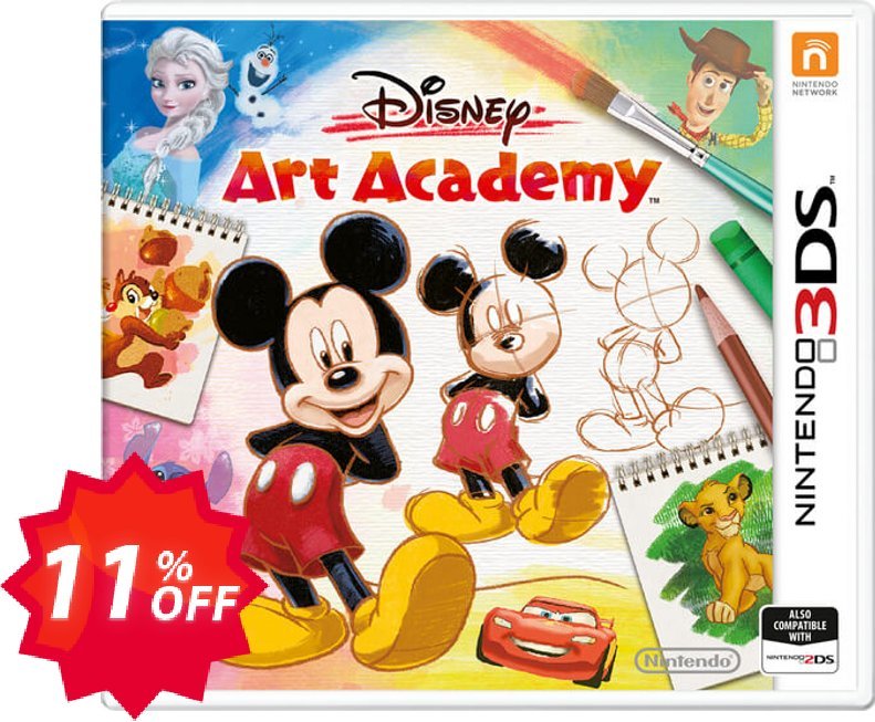 Disney Art Academy 3DS - Game Code Coupon code 11% discount 