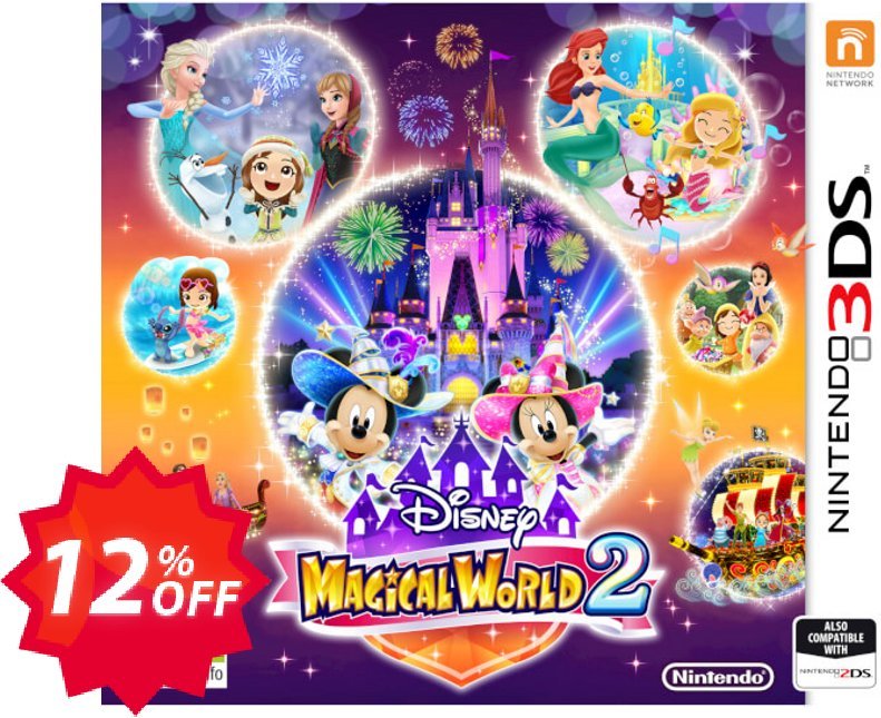 Disney Magical World 2 3DS - Game Code Coupon code 12% discount 