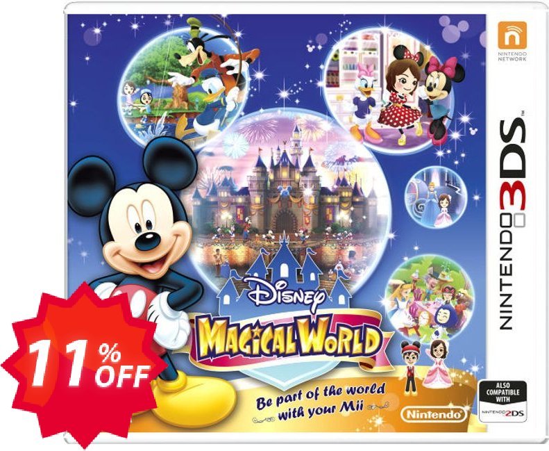 Disney Magical World 3DS - Game Code Coupon code 11% discount 