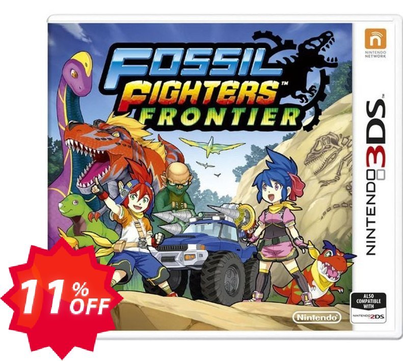 Fossil Fighters Frontier 3DS - Game Code Coupon code 11% discount 