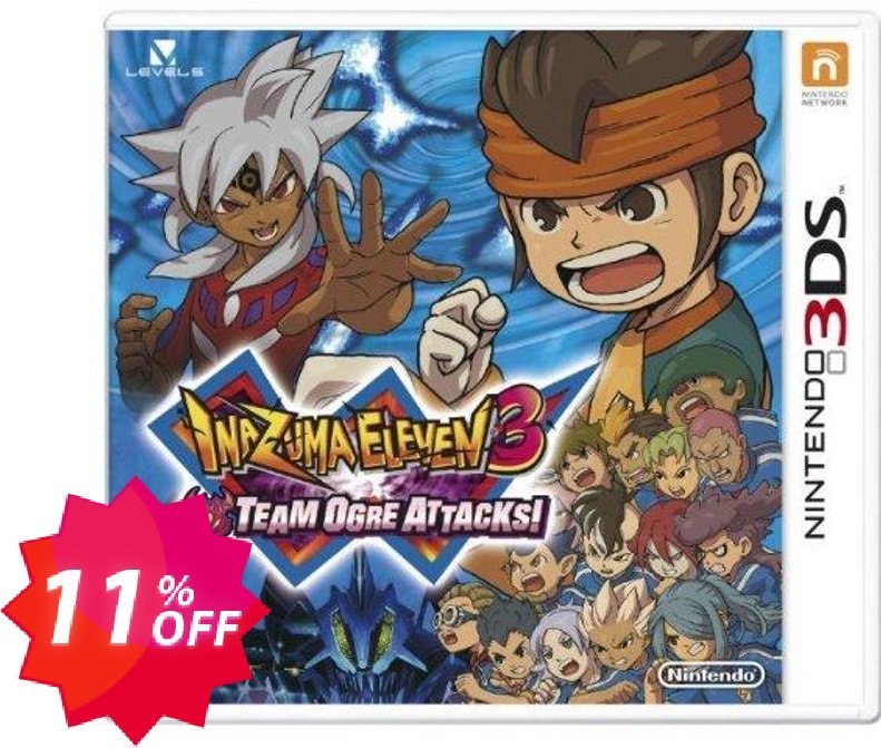 Inazuma Eleven 3 Team Ogre Attacks Game 3DS - Game Code Coupon code 11% discount 
