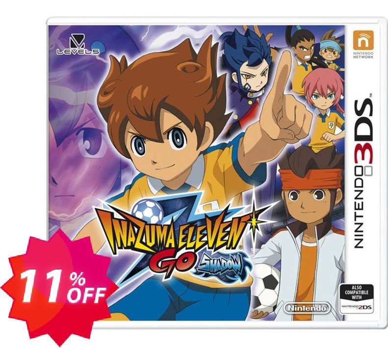 Inazuma Eleven Go: Shadow 3DS - Game Code Coupon code 11% discount 