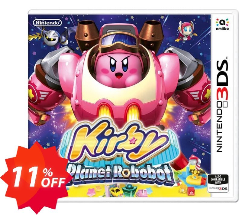 Kirby Planet Robobot 3DS - Game Code Coupon code 11% discount 