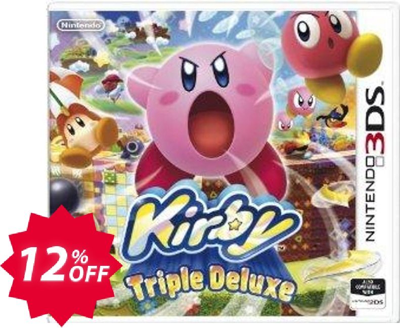 Kirby: Triple Deluxe 3DS - Game Code Coupon code 12% discount 
