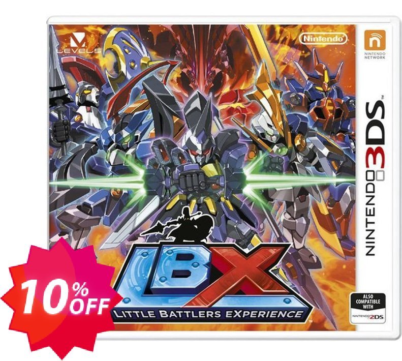 Little Battlers Experience 3DS - Game Code Coupon code 10% discount 