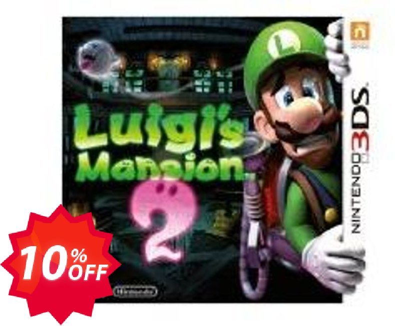 Luigi's Mansion 2: Dark Moon 3DS - Game Code Coupon code 10% discount 