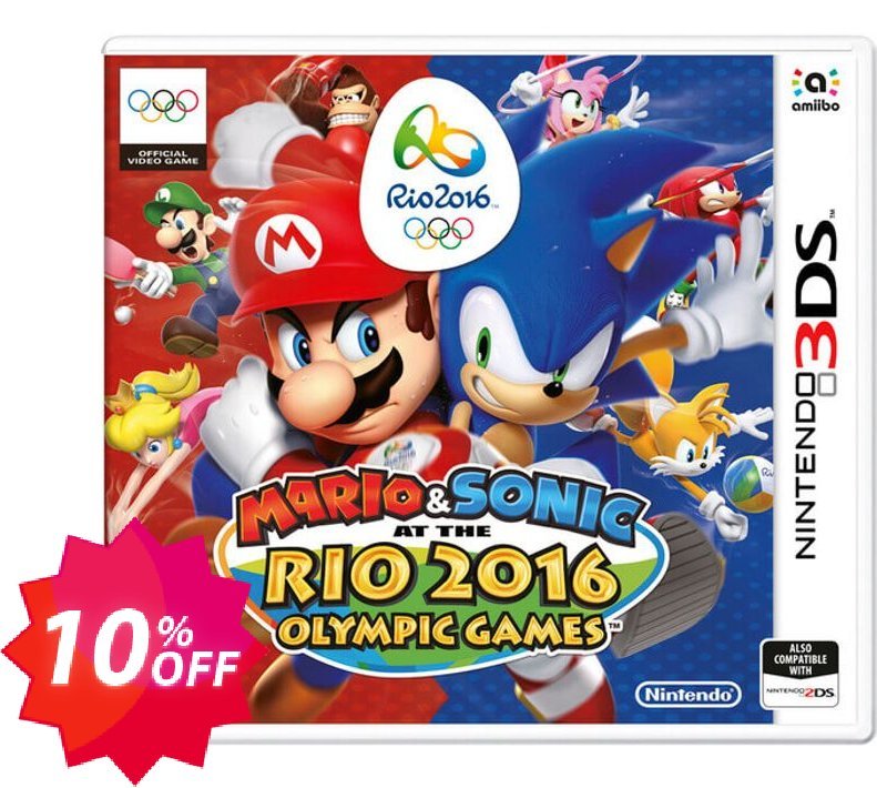 Mario and Sonic at the Rio 2016 Olympic Games 3DS - Game Code Coupon code 10% discount 