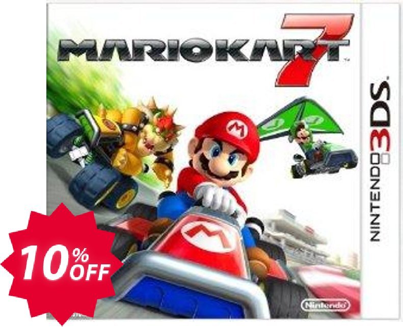 Mario Kart 7 3DS - Game Code Coupon code 10% discount 