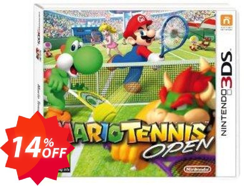 Mario Tennis Open 3DS - Game Code Coupon code 14% discount 