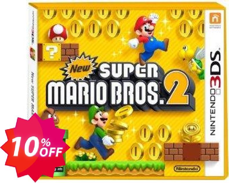 New Super Mario Bros: 2 3DS - Game Code Coupon code 10% discount 
