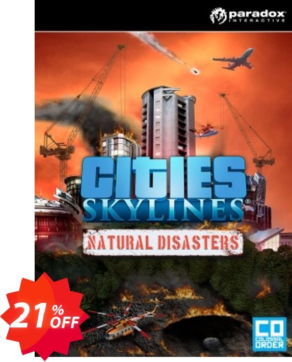Cities: Skylines Natural Disasters PC Coupon code 21% discount 