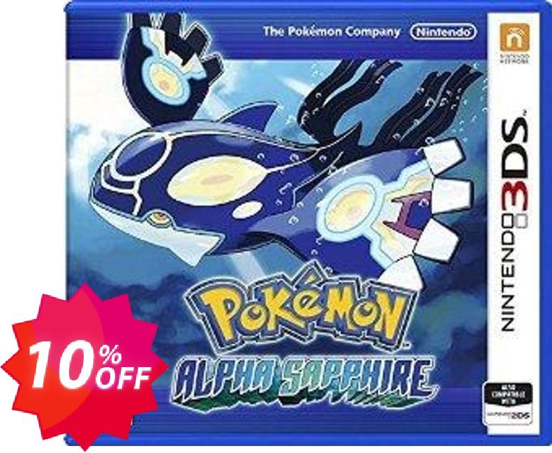 Pokémon Alpha Sapphire 3DS - Game Code Coupon code 10% discount 