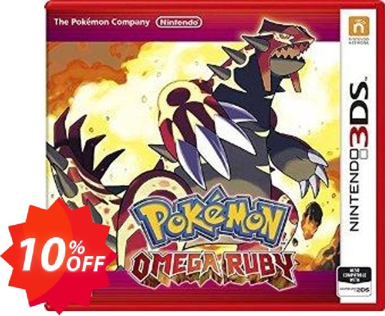 Pokémon Omega Ruby 3DS - Game Code Coupon code 10% discount 