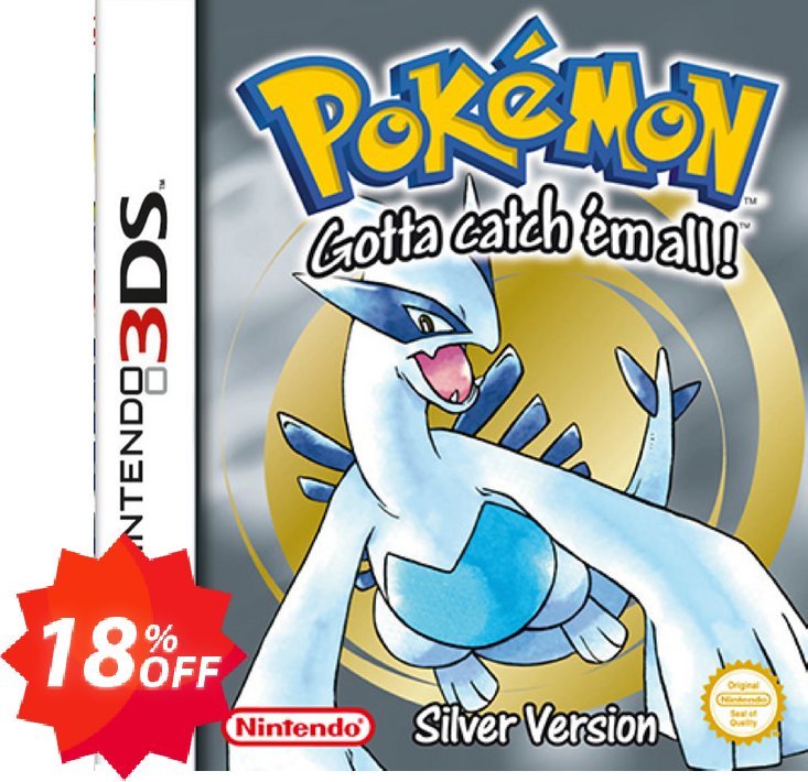 Pokémon Silver Version 3DS Coupon code 18% discount 