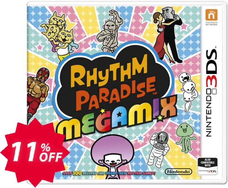 Rhythm Paradise Megamix 3DS - Game Code Coupon code 11% discount 