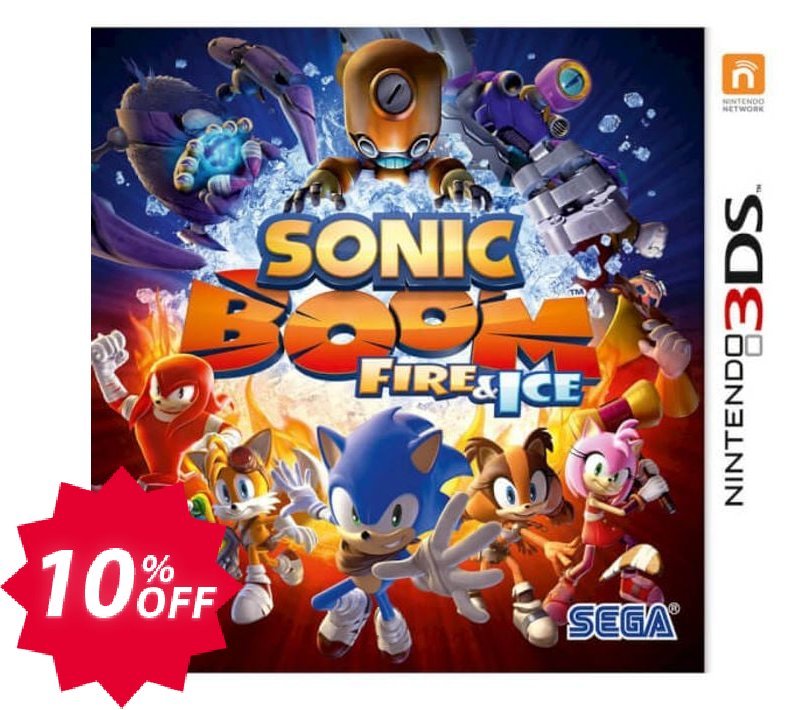 Sonic Boom: Fire and Ice 3DS - Game Code Coupon code 10% discount 