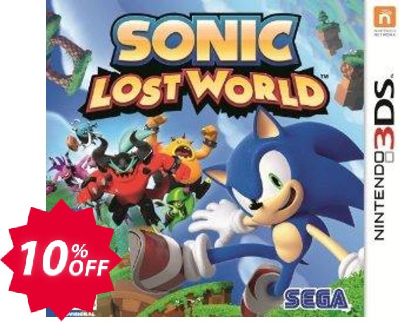 Sonic Lost World 3DS - Game Code Coupon code 10% discount 