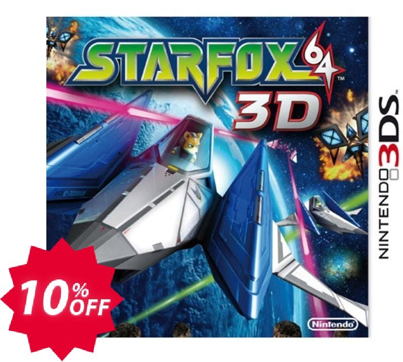 Star Fox 64 3D 3DS - Game Code Coupon code 10% discount 