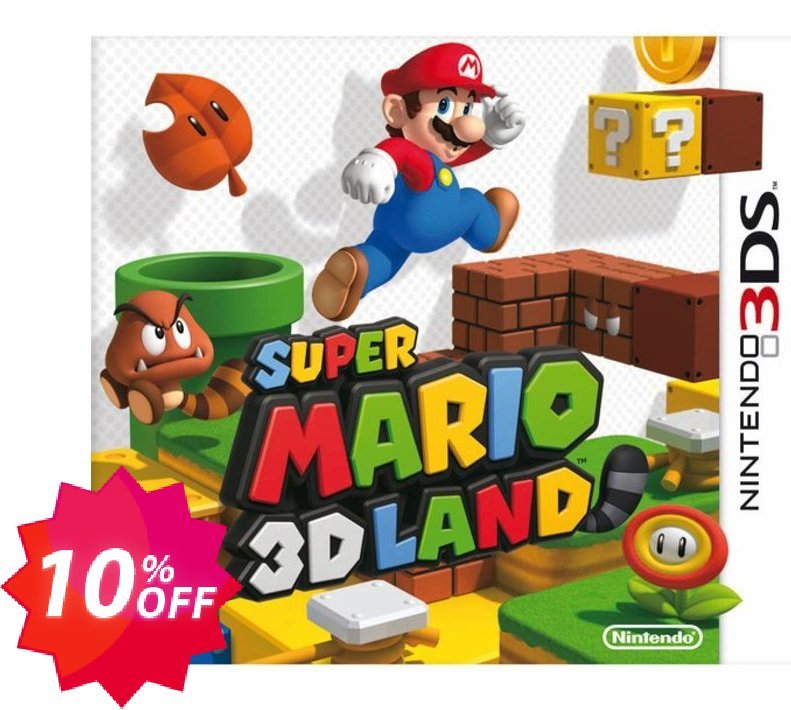 Super Mario 3D Land 3DS - Game Code Coupon code 10% discount 