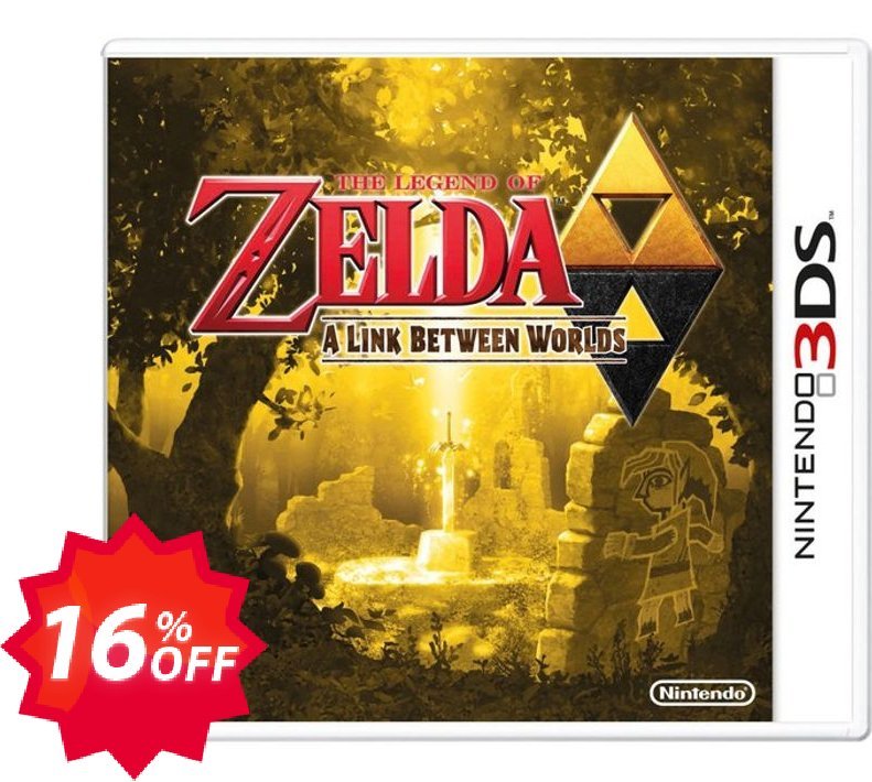 The Legend of Zelda A Link between Worlds 3DS - Game Code Coupon code 16% discount 