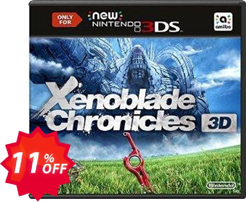 Xenoblade Chronicles New 3DS XL Only Coupon code 11% discount 