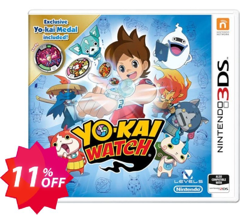 Yo-Kai Watch 3DS - Game Code Coupon code 11% discount 