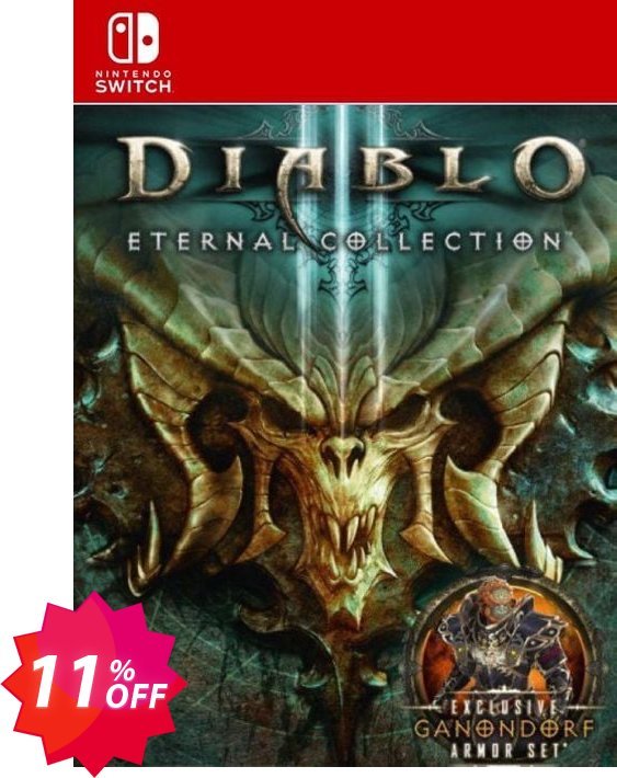 Diablo III 3 Eternal Collection Switch, EU  Coupon code 11% discount 
