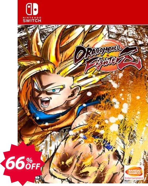 Dragon Ball FighterZ Switch, EU  Coupon code 66% discount 