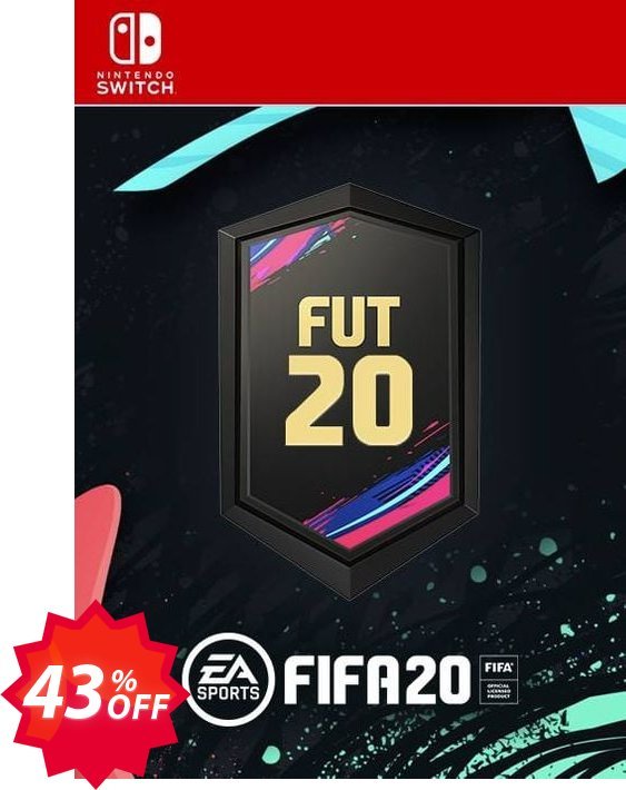 FIFA 20 - Gold Pack DLC Switch, EU  Coupon code 43% discount 