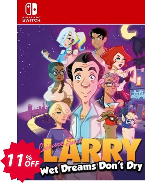 Leisure Suit Larry - Wet Dreams Don't Dry Switch, EU  Coupon code 11% discount 