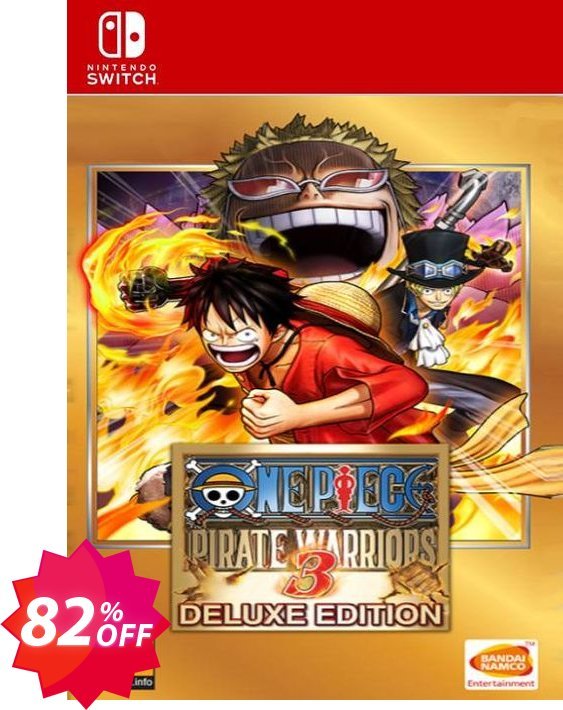 One Piece Pirate Warriors 3 - Deluxe Edition Switch, EU  Coupon code 82% discount 