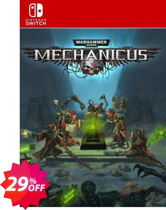 Warhammer 40,000: Mechanicus Switch, EU  Coupon code 29% discount 