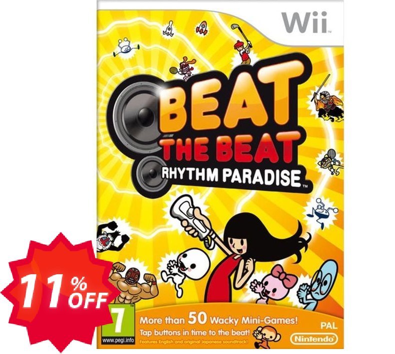 Beat the Beat: Rhythm Paradise Wii U - Game Code Coupon code 11% discount 