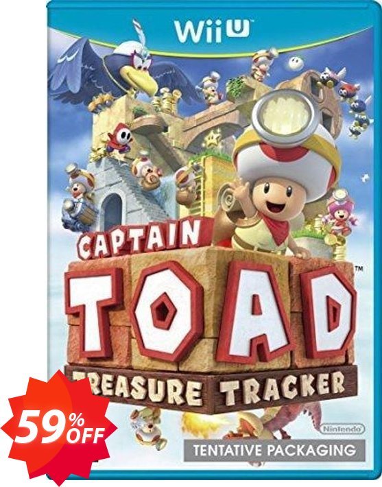 Captain Toad: Treasure Tracker Nintendo Wii U - Game Code Coupon code 59% discount 
