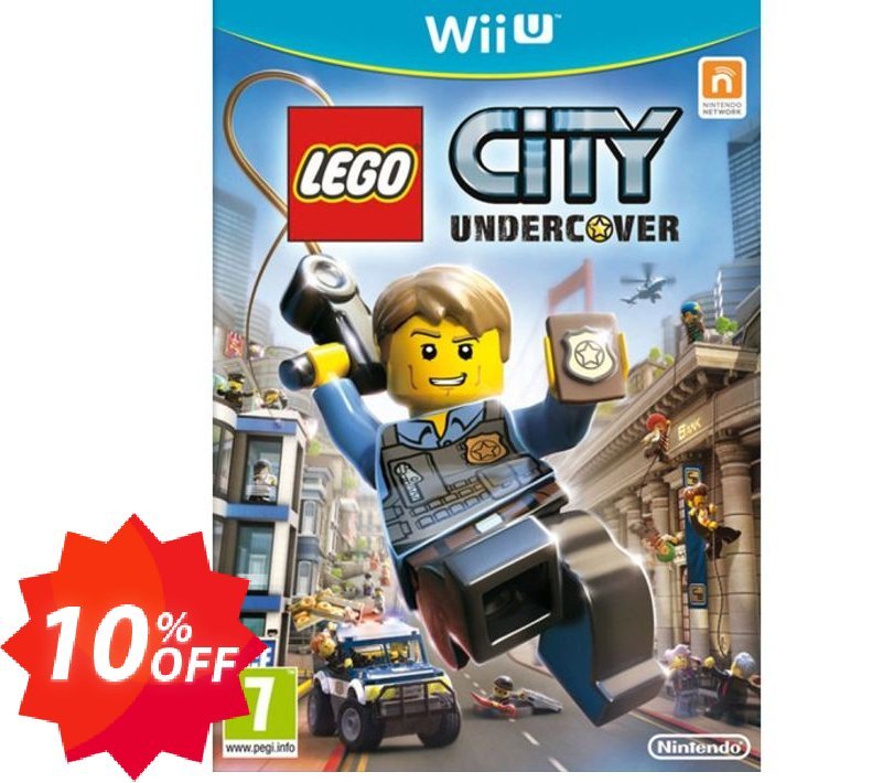 Lego City Undercover Wii U - Game Code Coupon code 10% discount 