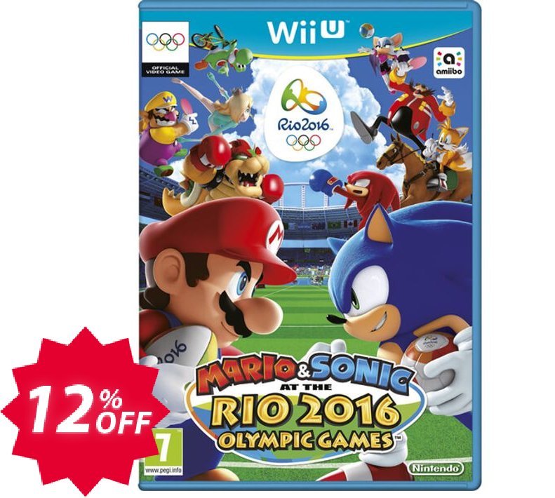 Mario and Sonic at the Rio 2016 Olympic Games 2016 Wii U - Game Code Coupon code 12% discount 